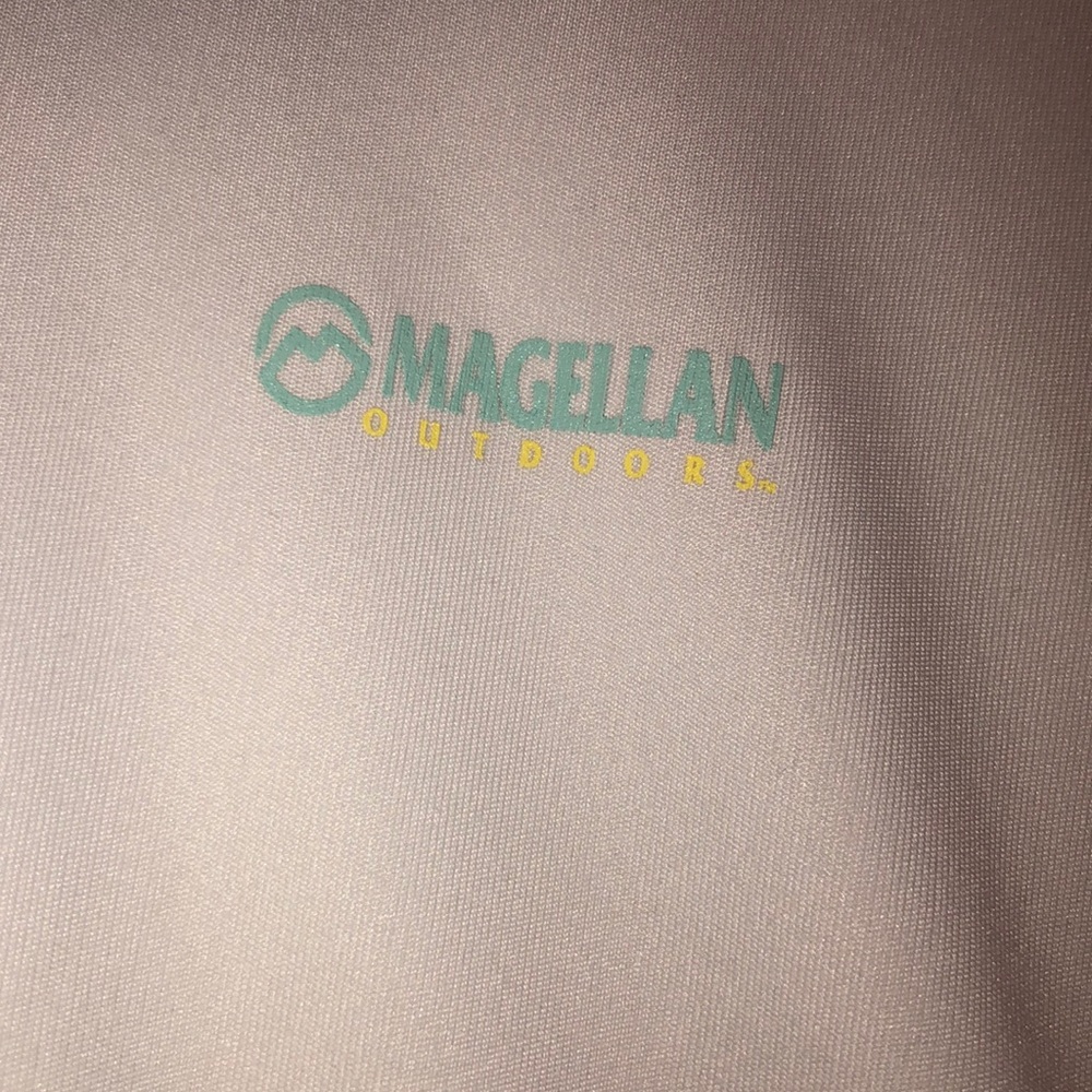 Magellan white dry fit long sleeve